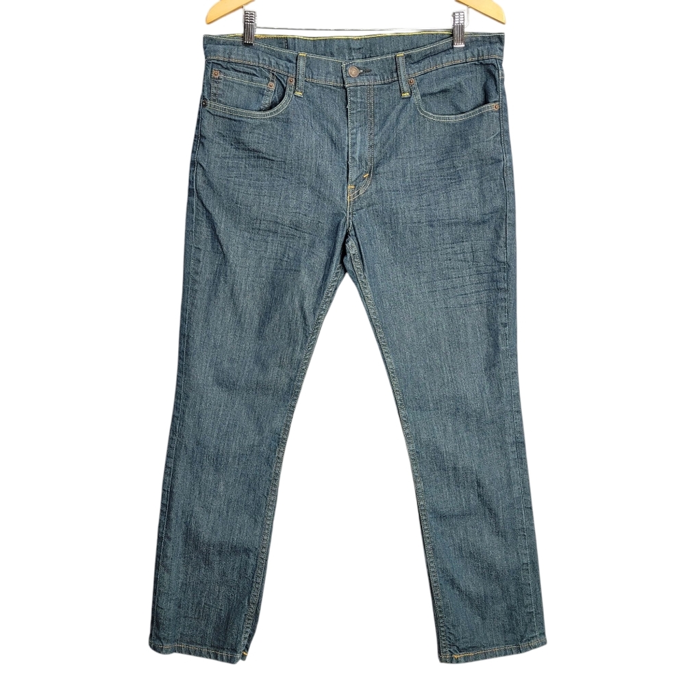Levis 511 Mens Jeans 36x30 Zip Fly Tapered Leg Stretch Comfort Denim No Holes